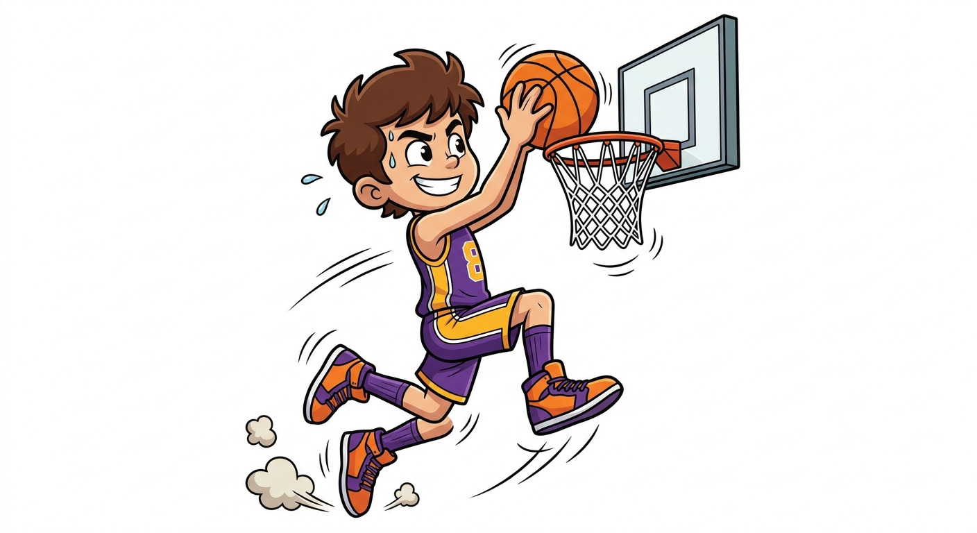 Amo el básquetbol – I love basketball
