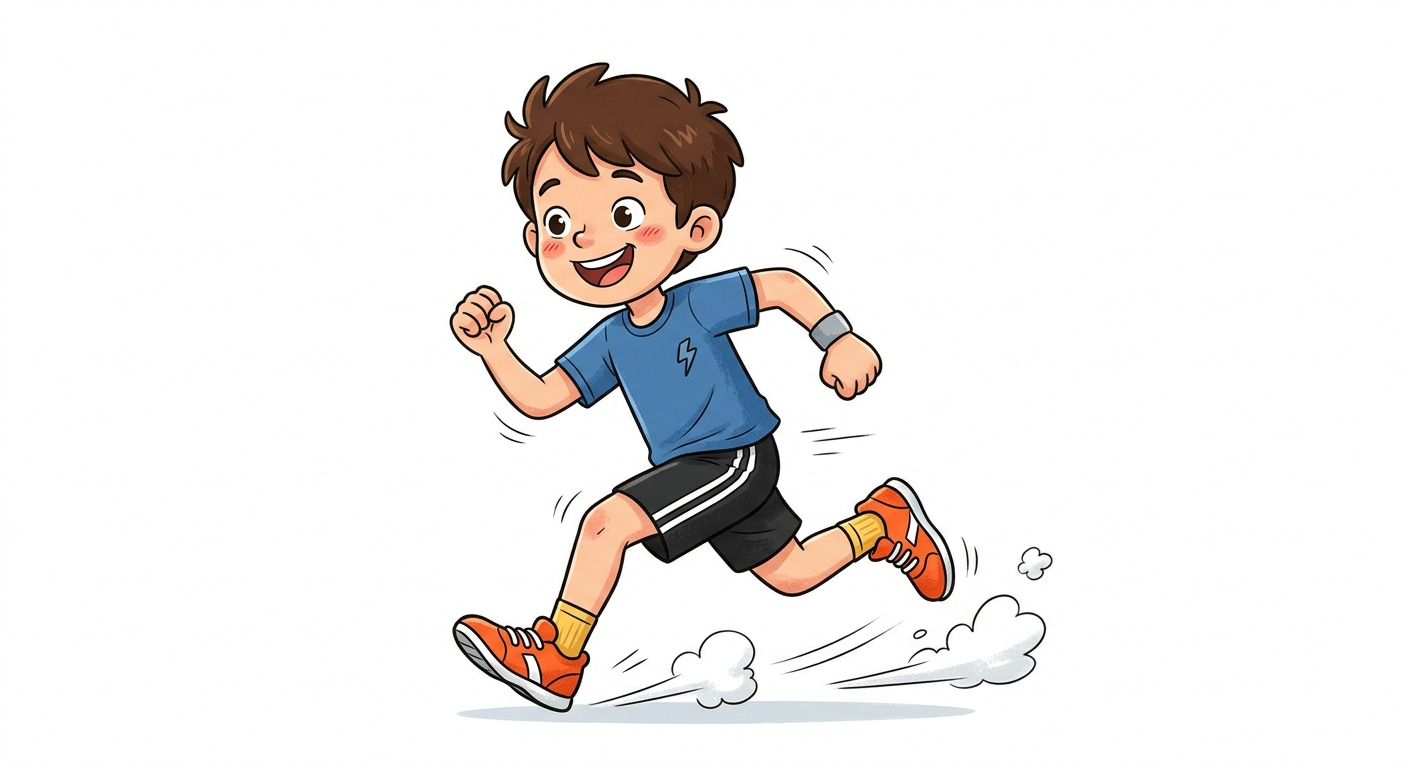Correr es un gran deporte – Running is a great sport